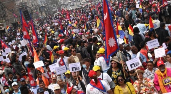 संवैधानिक राजतन्त्र र हिन्दु राज्य पक्षमा राप्रपाको खबरदारी सभा