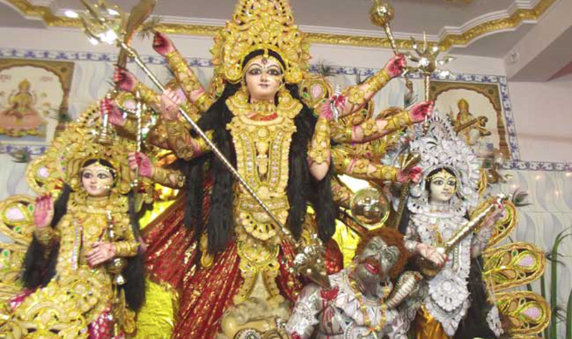 आज चैते दशैं, शक्ति पीठमा भीड