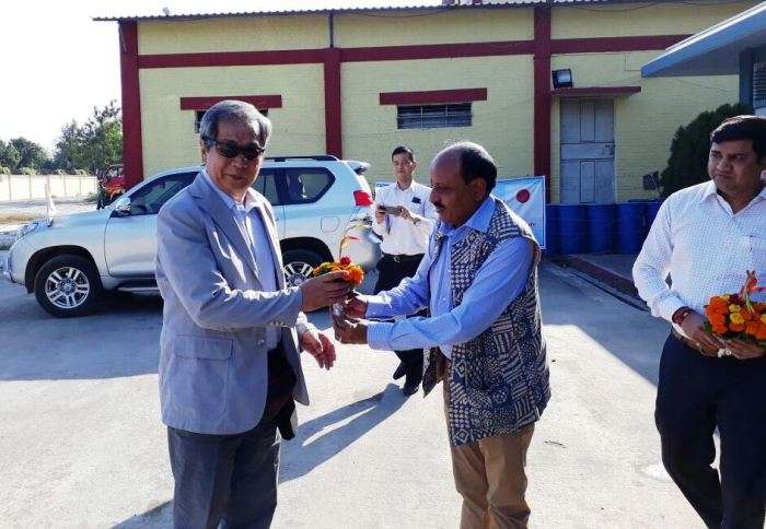 जापानी राजदूतसहित उद्यमीको टोली वीरगञ्जमा