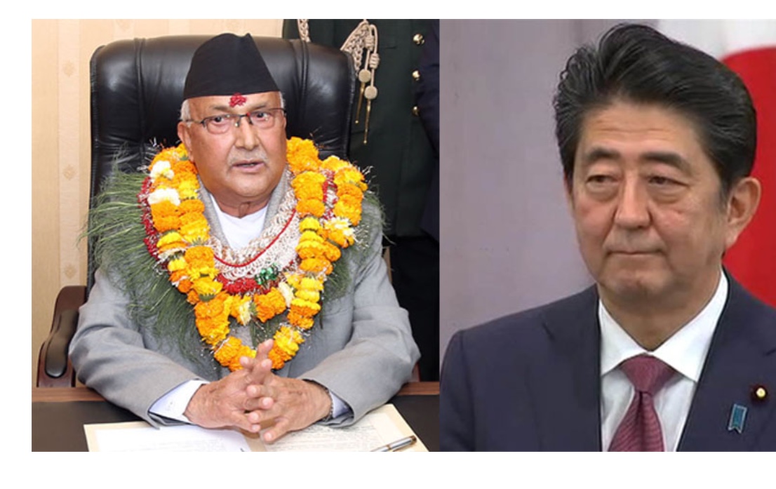 ओलीसँग सहकार्य गर्न जापानी प्रधानमन्त्री आतुर
